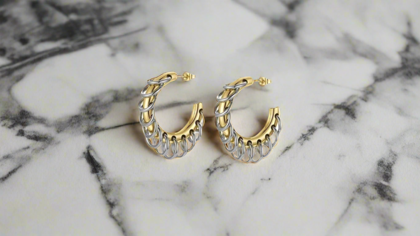 Titan Chain Hoops