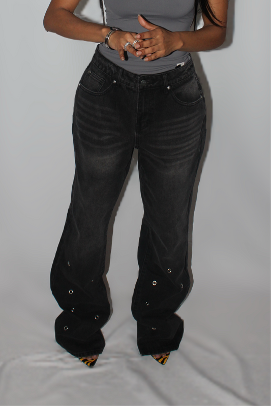 Raven Eclipse Eyelet Denim