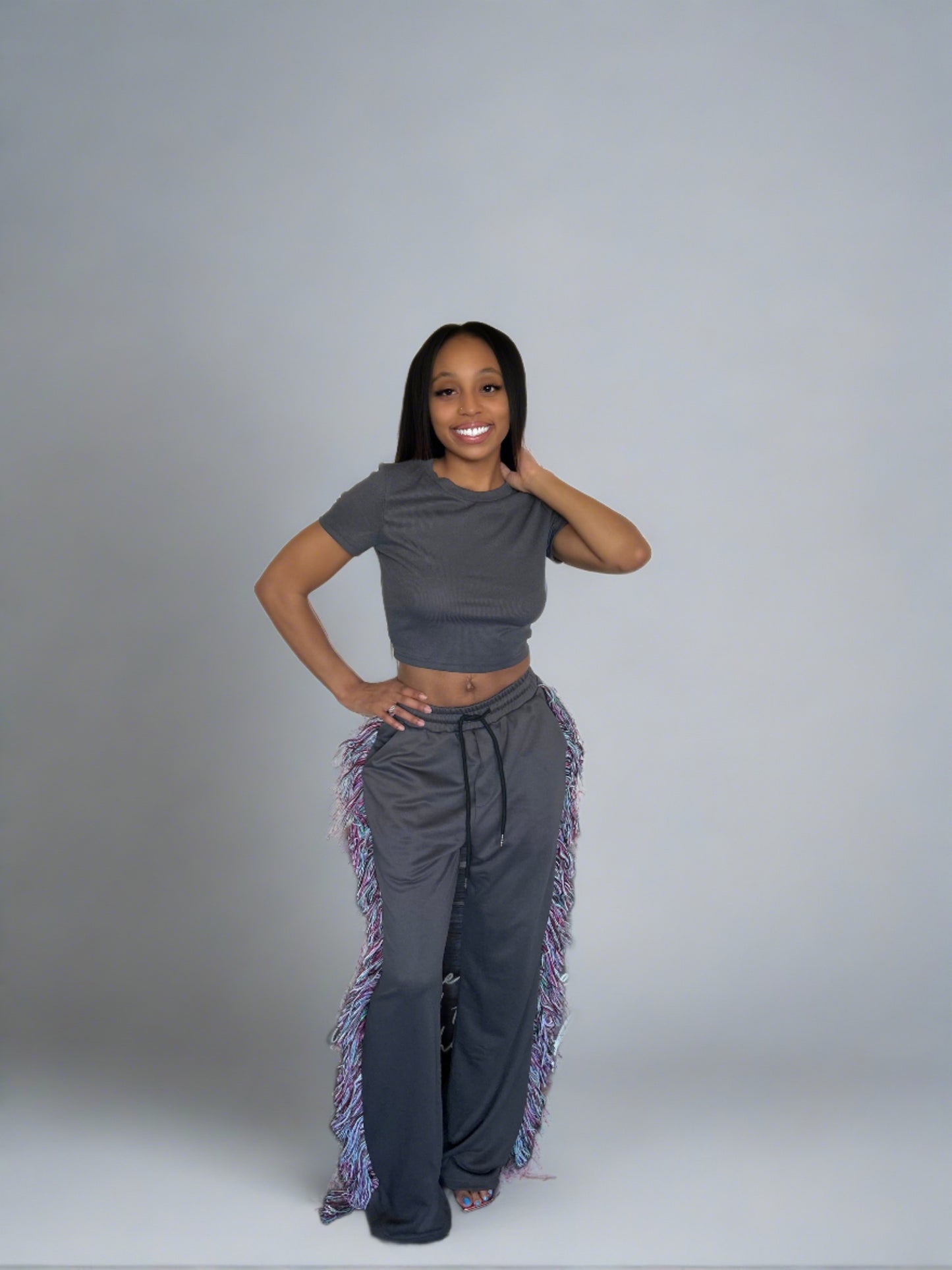 Seventh Taurus Tassel Pants Set