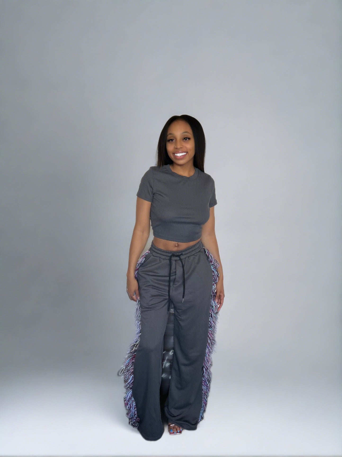 Seventh Taurus Tassel Pants Set