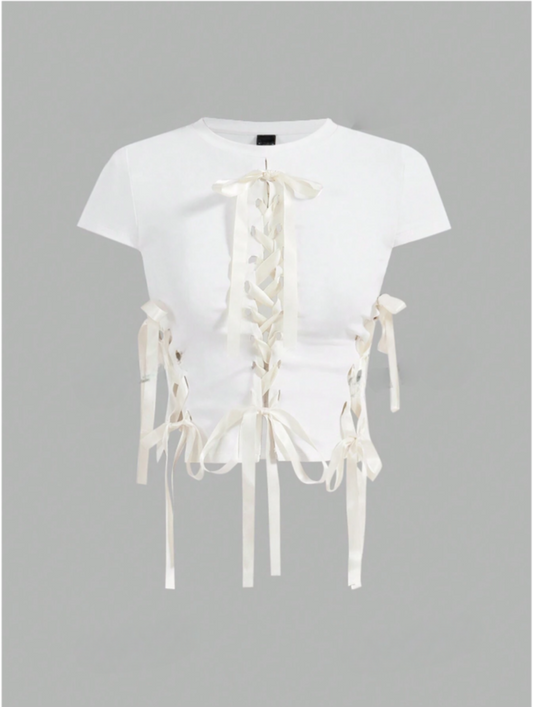 Aliza Ribbon T-Shirt